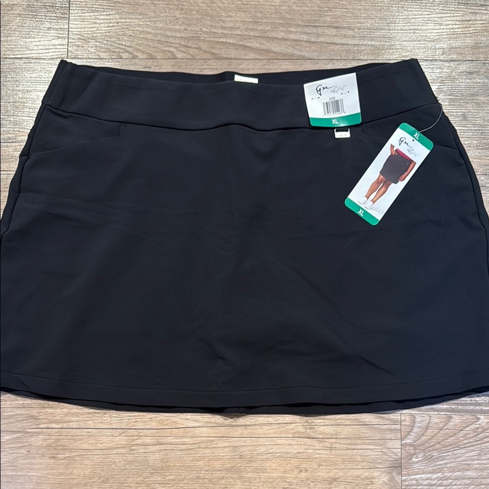 Greg Norman Black Skort